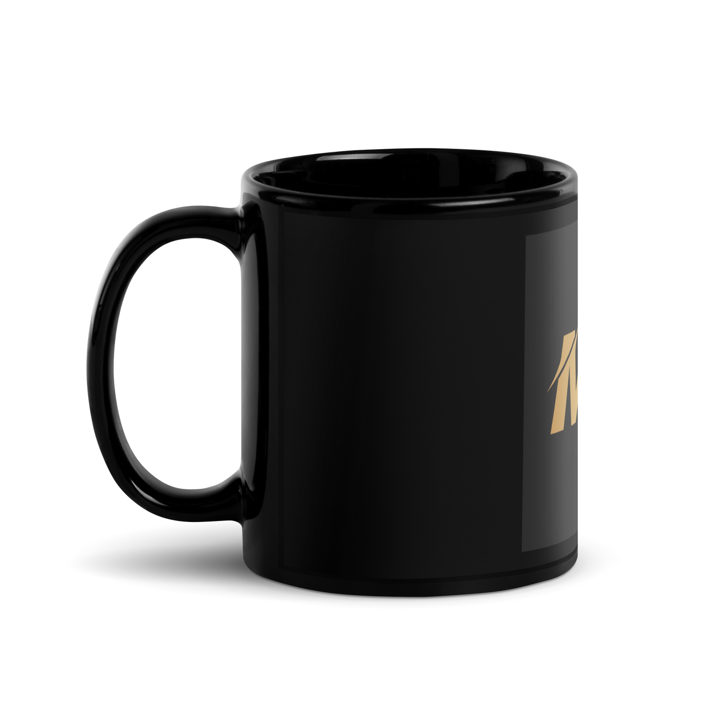 Black Glossy Mug